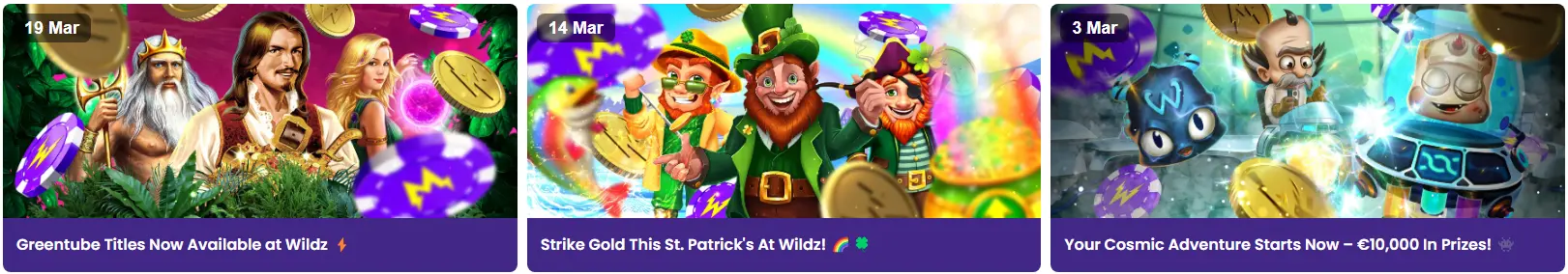 Big prizes at Wildz Casino